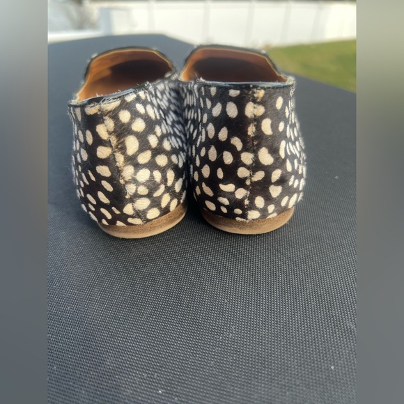 J. Crew Black and White Polka Dot Flats - Picture 3 of 8